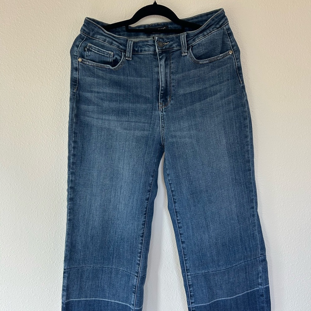 Judy Blue Women's Straight Leg Jeans in Classic Blue